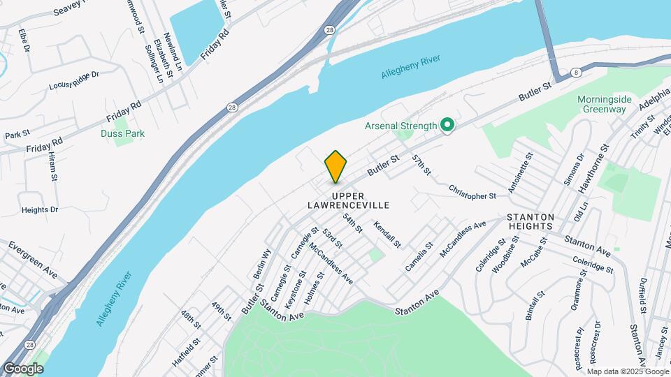 5419 Butler St Mapa y Detalles de la Ubicación