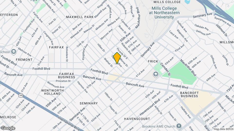 5740 Kingsley Cir Map and Location Details