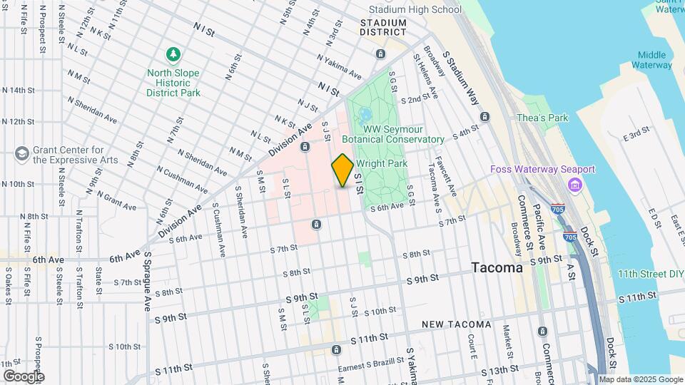 501 S J Street Mapa y Detalles de la Ubicación
