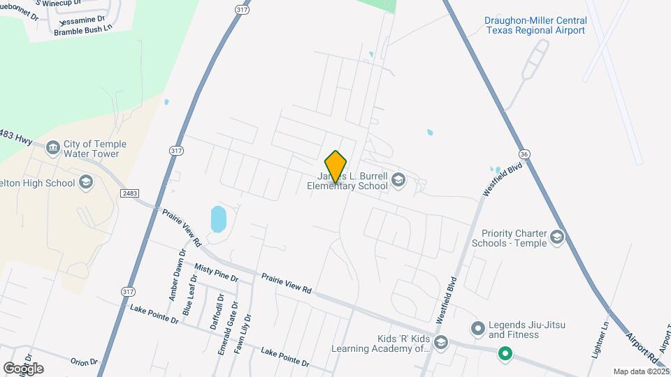 8507 Glade Dr Map and Location Details