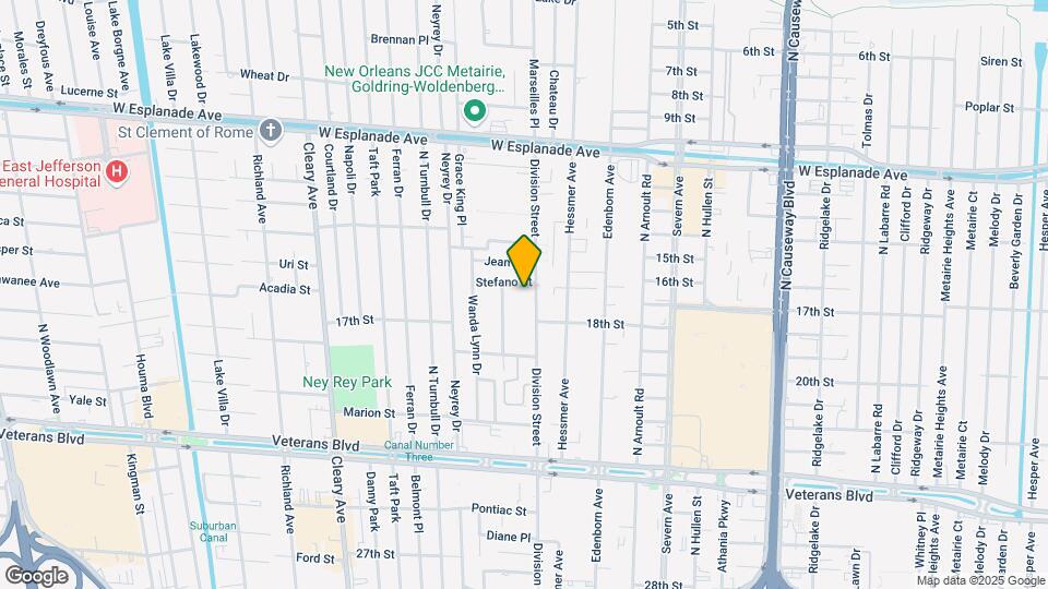 3900 Division St Map and Location Details