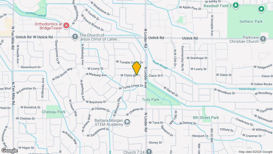 2746 N Springtime Wy Map and Location Details