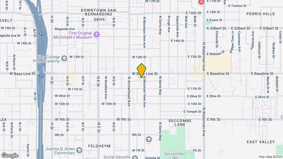 220 W Orange Ave Map and Location Details