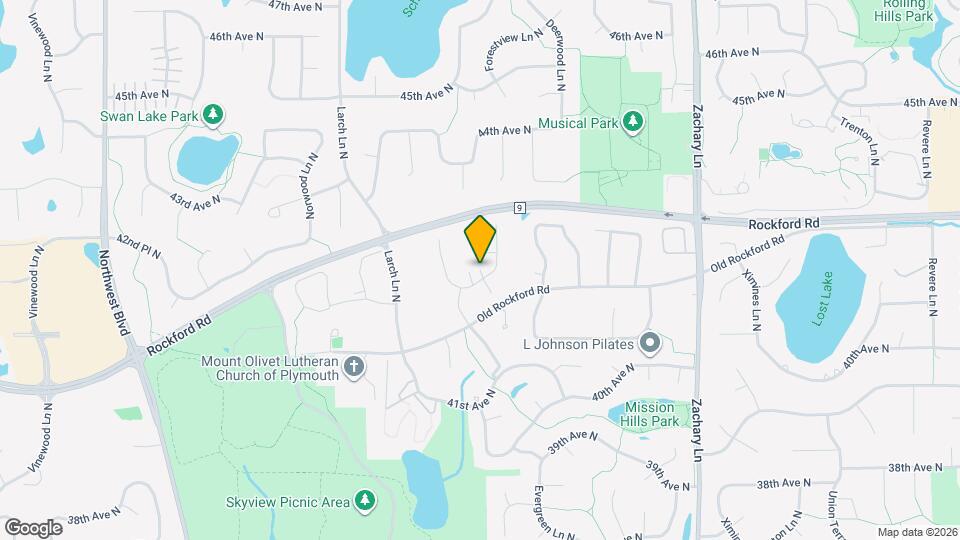 4125 Goldenrod Ln N Map and Location Details