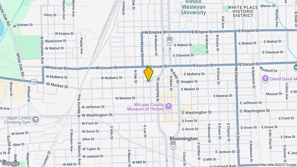 504 N Roosevelt Ave Map and Location Details