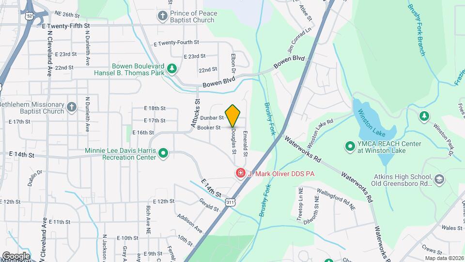 2350 Booker St Map and Location Details