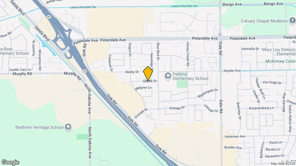 3408 Setrok Dr Map and Location Details