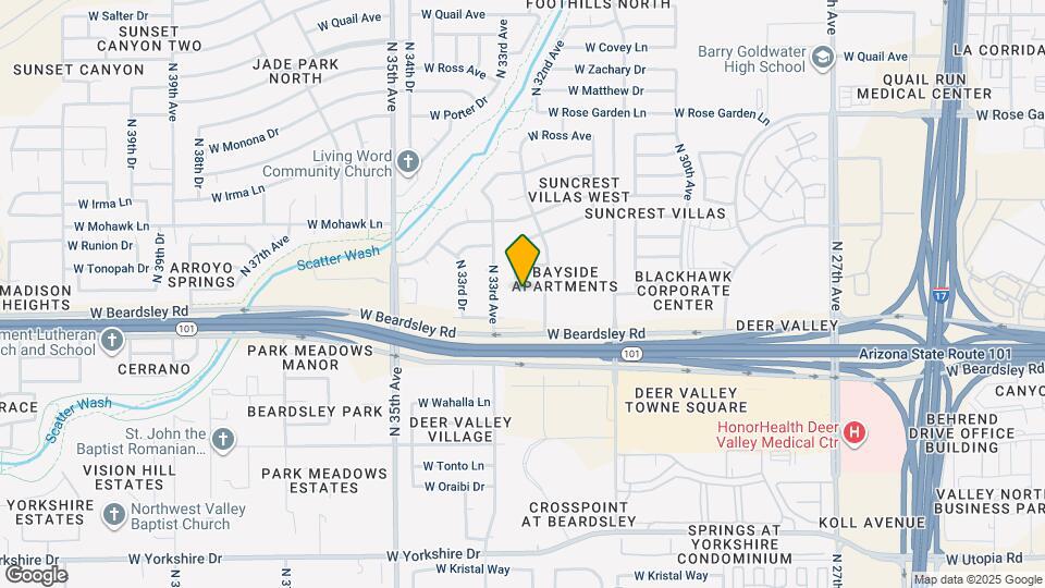 3241 W Blackhawk Dr Map and Location Details