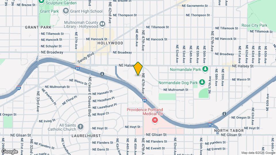 1306 NE 46th Ave Map and Location Details