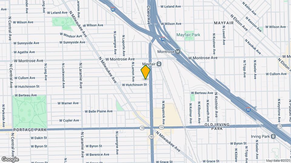 4814-4822 W Hutchinson St Map and Location Details