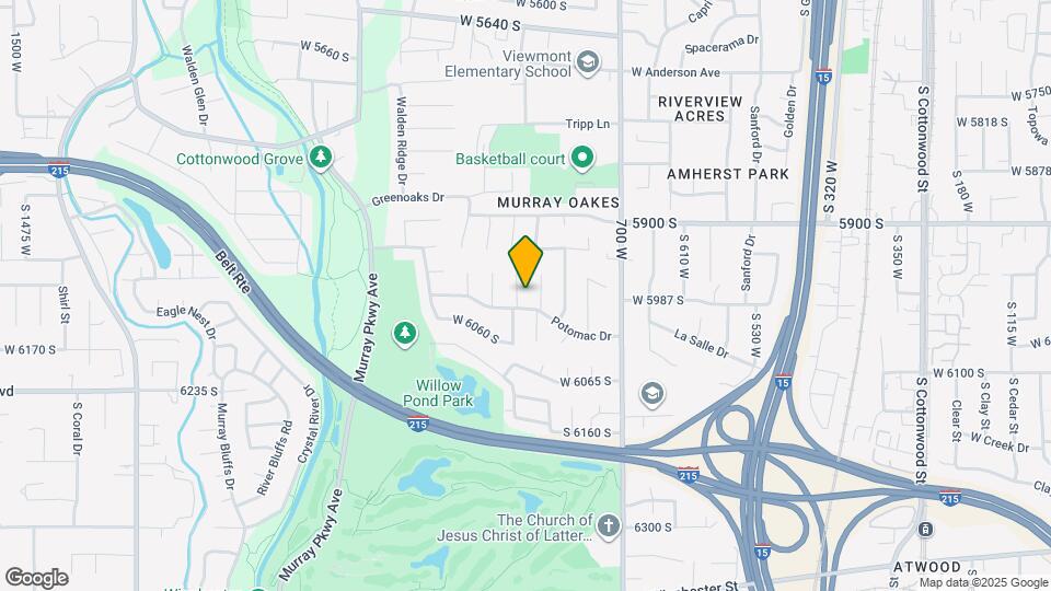 5987 S Blue Stone Cir Map and Location Details