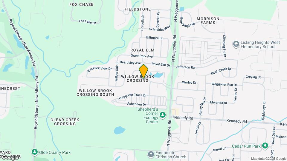 8093 Willow Brook Crossing Dr Map and Location Details