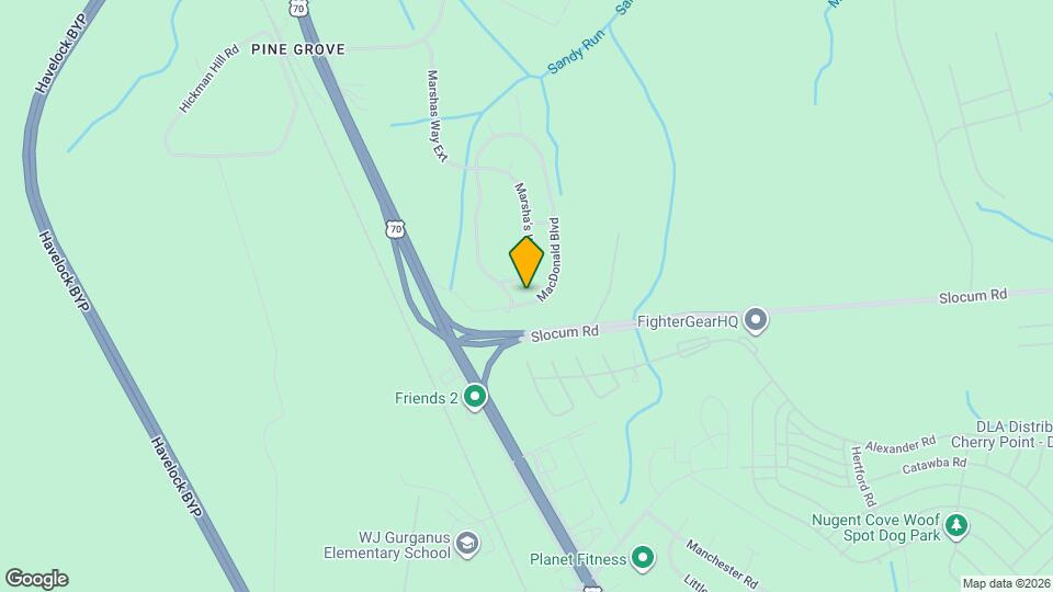 151 MacDonald Blvd Map and Location Details