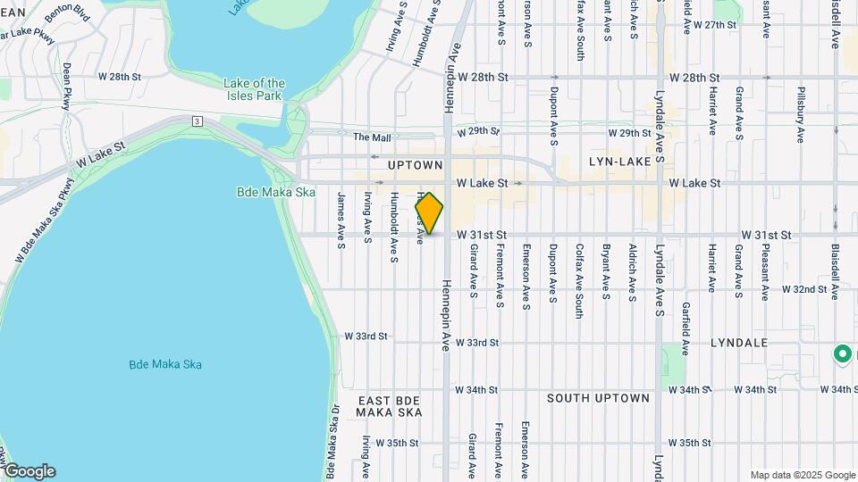 1435 West 31st St Map and Location Details
