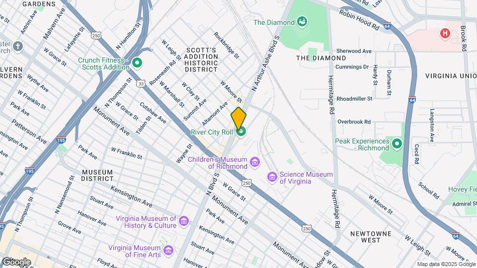 1101 N Boulevard Dr Mapa y Detalles de la Ubicación