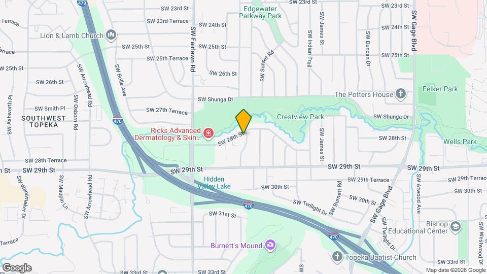 2801 SW Prairie Rd Map and Location Details