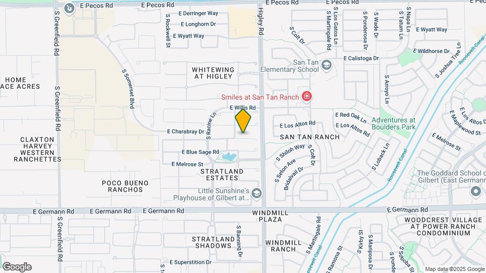 3116 E Maplewood Ct Map and Location Details
