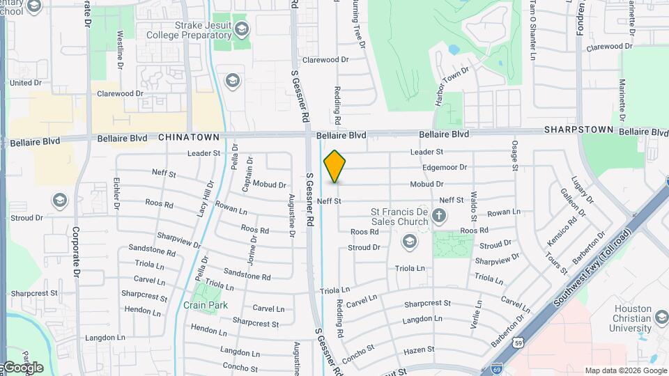 7118 Redding Rd Map and Location Details