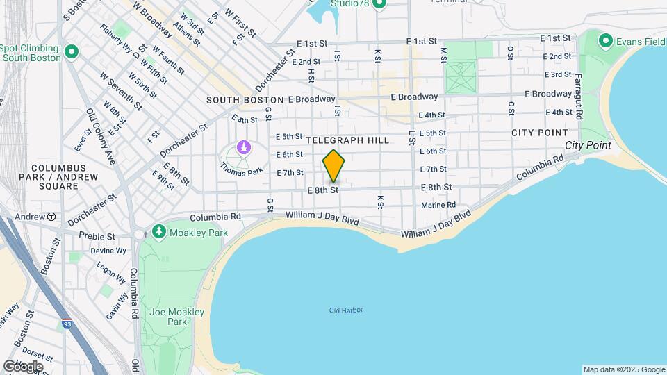 532 E 8th St-Unit -1 Mapa y Detalles de la Ubicación