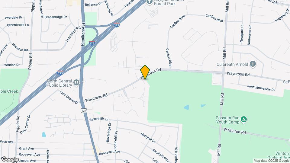 1995 Waycross Rd Map and Location Details