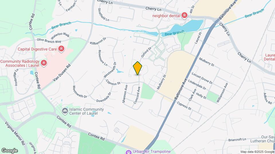 14010 Oxford Dr Map and Location Details