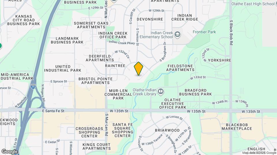 13224 S Brougham Dr Map and Location Details
