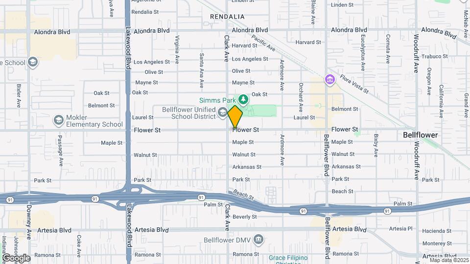 9412 1/2 Flower St, Unit 9412 flower st Mapa y Detalles de la Ubicación