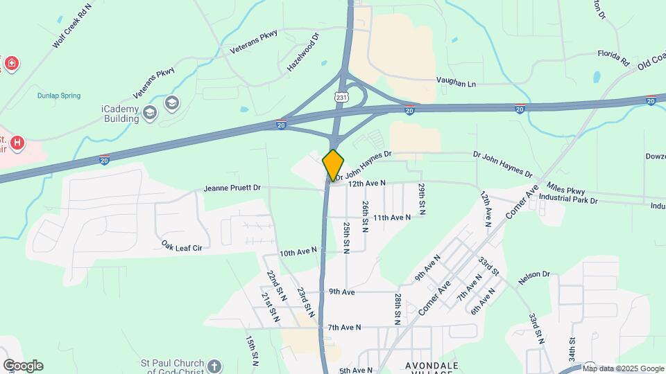 2406 12th Ave N Map and Location Details