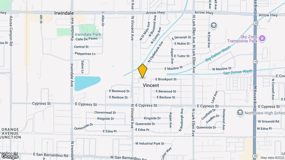 16510 E Brookport St Map and Location Details