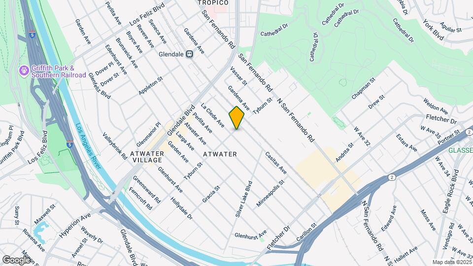 3406 Tyburn St Map and Location Details