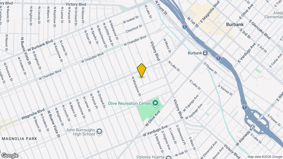 319 N Shelton St Map and Location Details