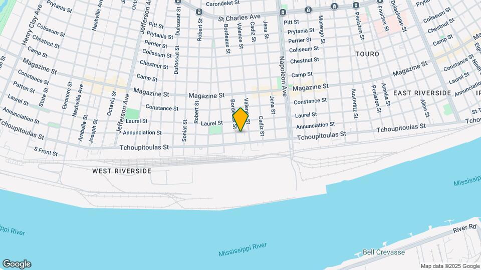4716 Annunciation St Map and Location Details
