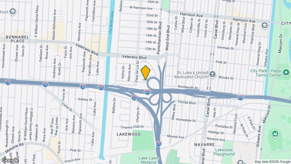 207 W Kenilworth St Mapa y Detalles de la Ubicación