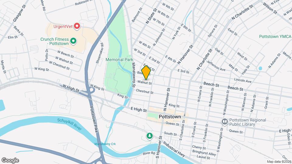 43 Walnut St Mapa y Detalles de la Ubicación