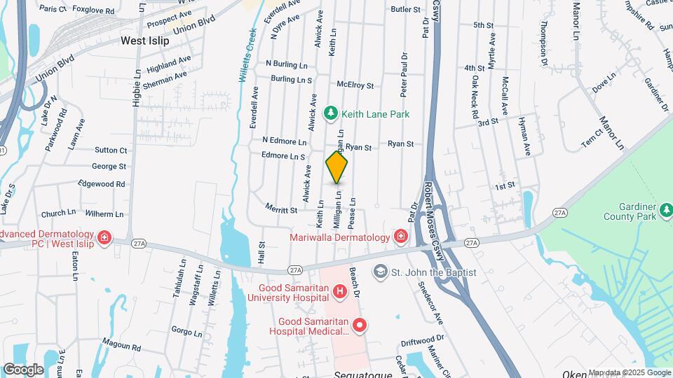 534 Milligan Ln Map and Location Details