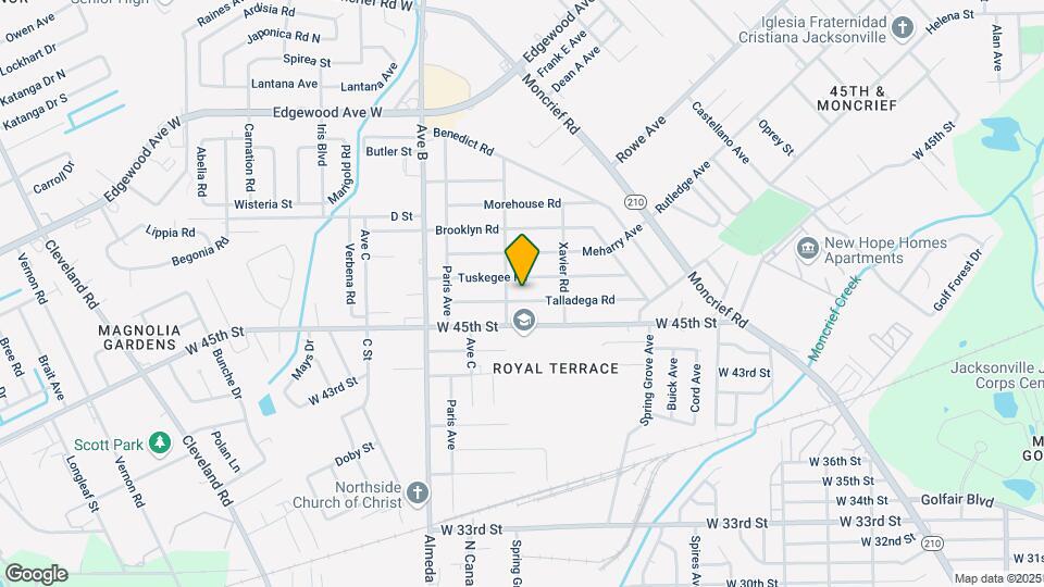 2055 Talladega Rd Map and Location Details