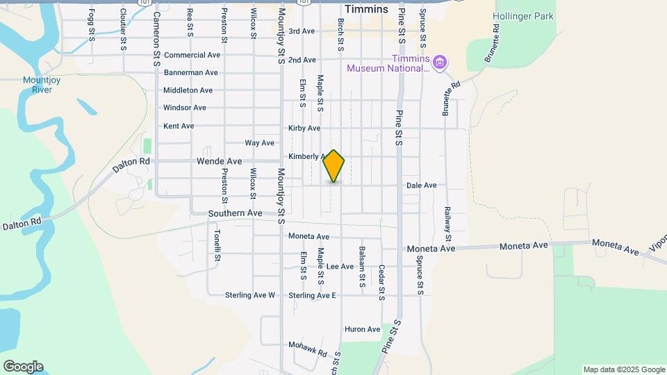 103 Dale Ave Map and Location Details