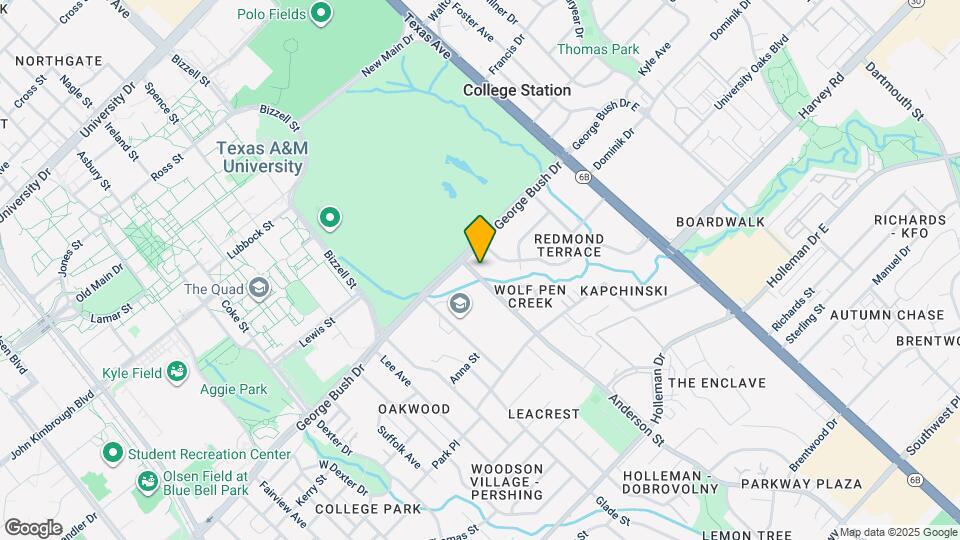 105 Anderson St Map and Location Details