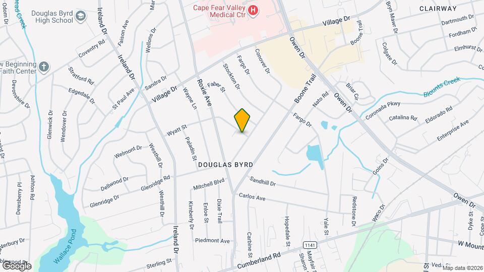 1934 Wyatt St Map and Location Details