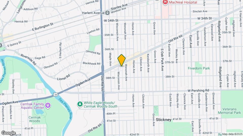 3721 Wisconsin Ave Mapa y Detalles de la Ubicación