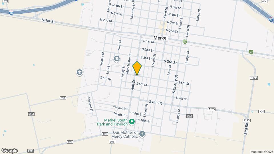 501-501 1/2 Ash St Map and Location Details