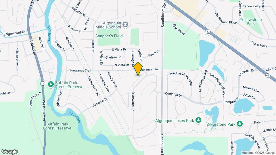 1114 Stratford Ln Map and Location Details