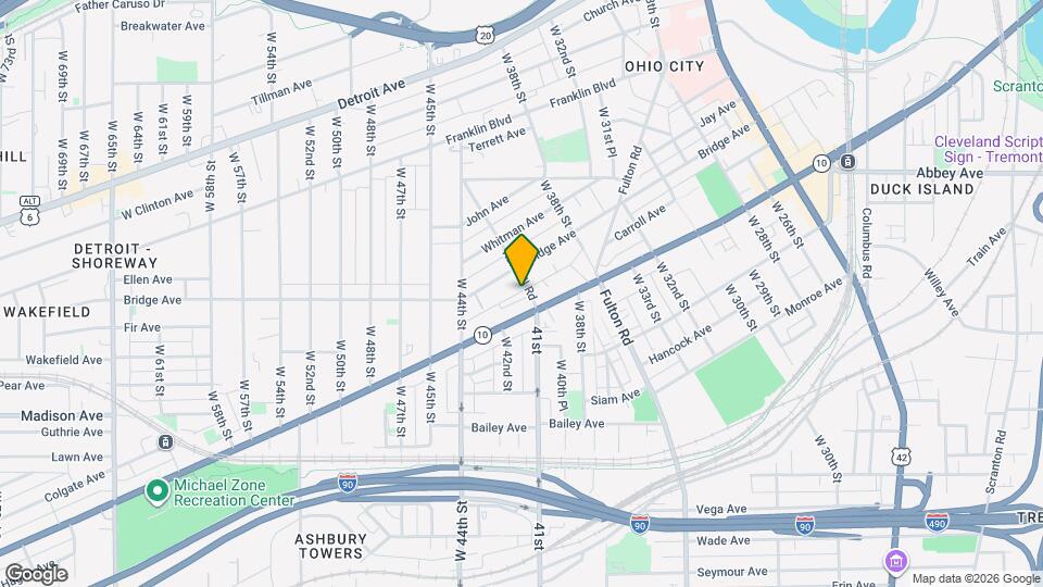 1960 Randall Rd Map and Location Details