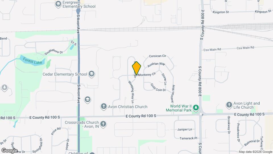 719 Shortleaf Dr Map and Location Details