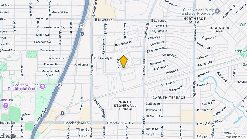 5916 Sandhurst Ln Map and Location Details