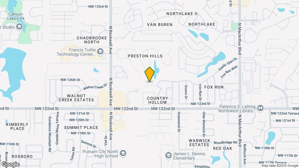 6741 NW 125th Ct Map and Location Details