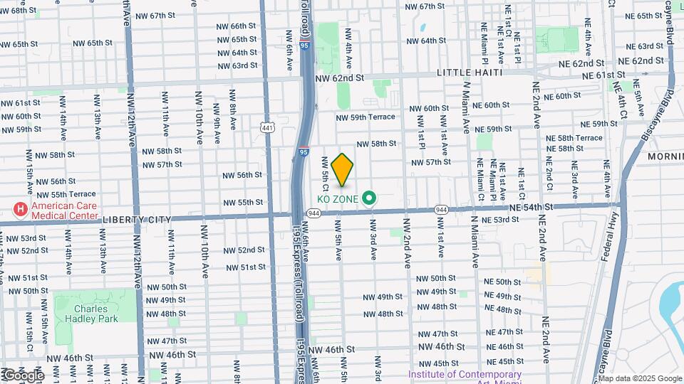 5513 NW 5th Ave Map and Location Details