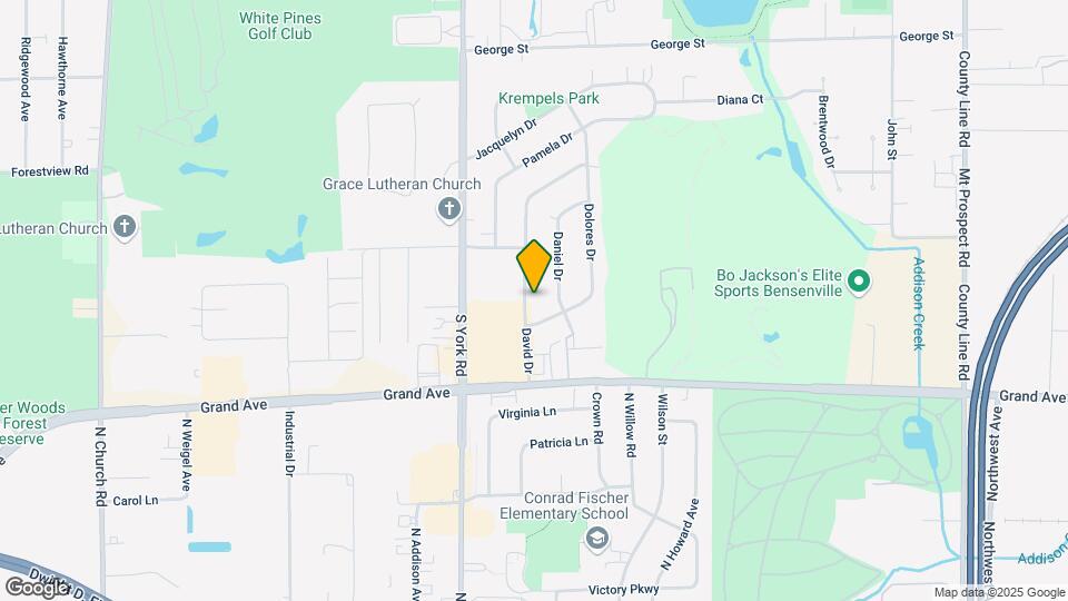 1045 David Dr, Unit 2W Map and Location Details