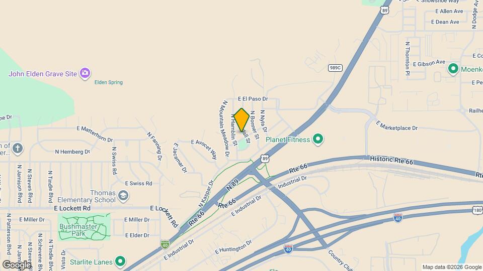 3950 E Philip Ave Map and Location Details