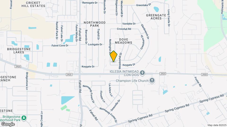 3422 Keygate Dr Map and Location Details